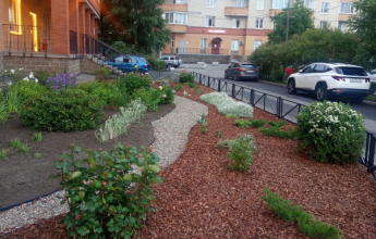 Городское озеленение и монтаж ограждения